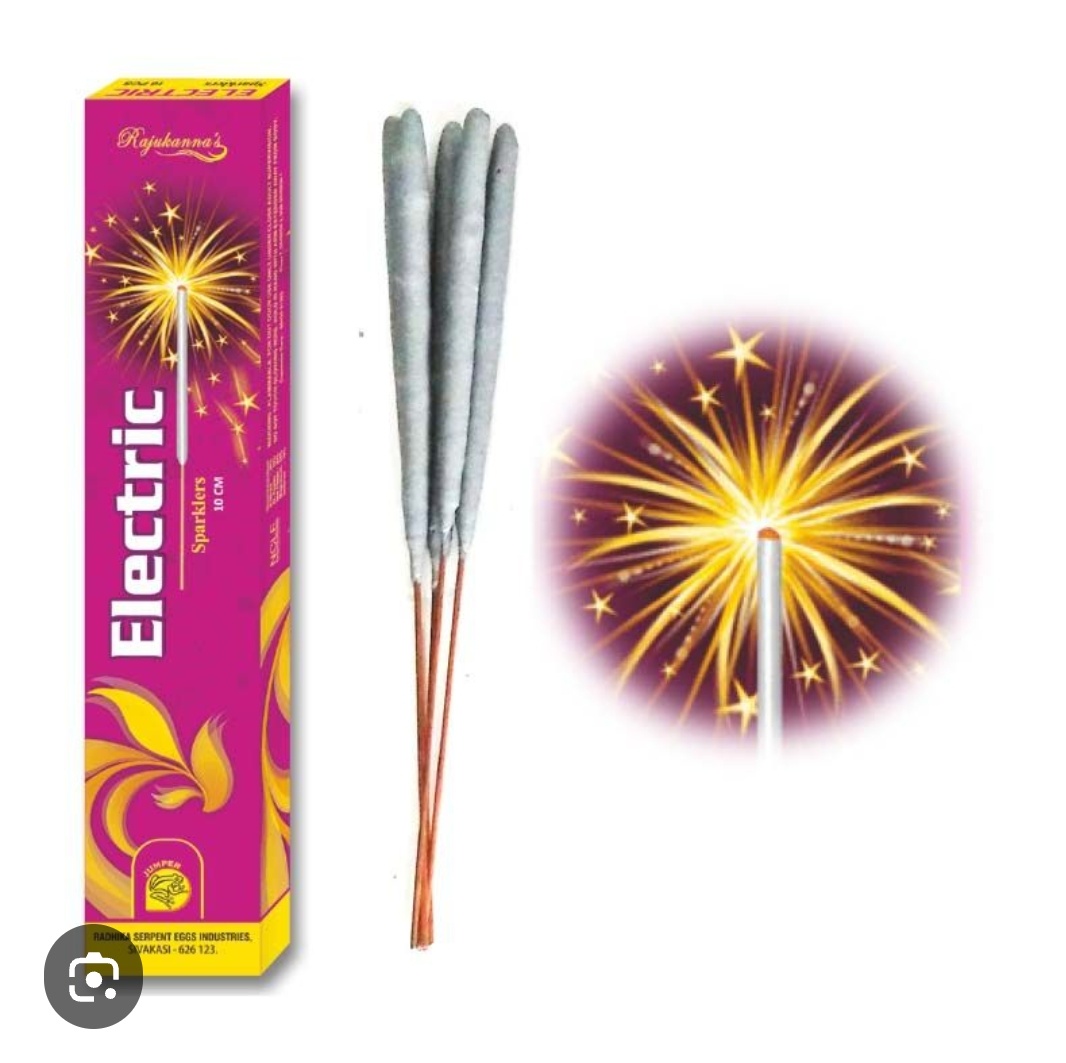 10 CM ELECTRIC SPARKLERS