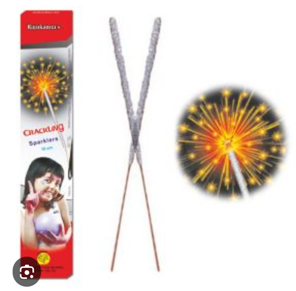 10 CM CRACKLING SPARKLER